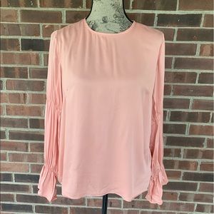 NWT Mustard Seed bell balloon sleeve blouse